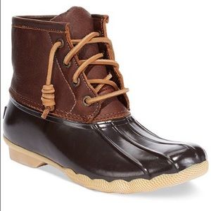 Sperry duck boots!